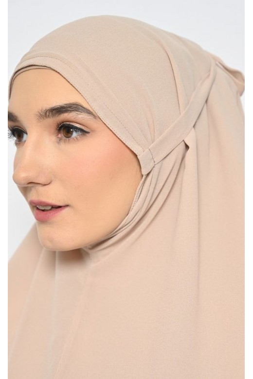 Bergo Khimar Azzura Seashell